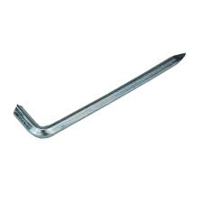 Skoba zatloukací hranatá 100x4,5mm Zn